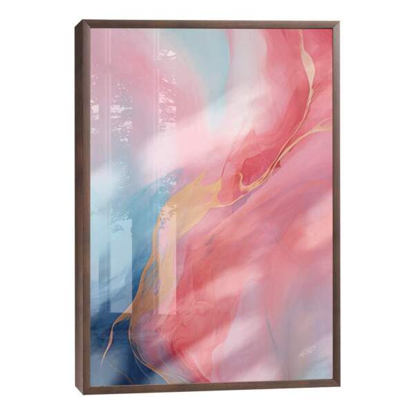 Quadro Decorativo Abstrato Primavera Doce - Elegncia e Sofisticao para seu Ambiente