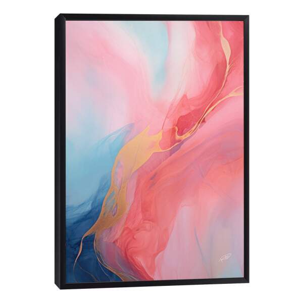 Quadro Decorativo Abstrato Primavera Doce - Elegncia e Sofisticao para seu Ambiente