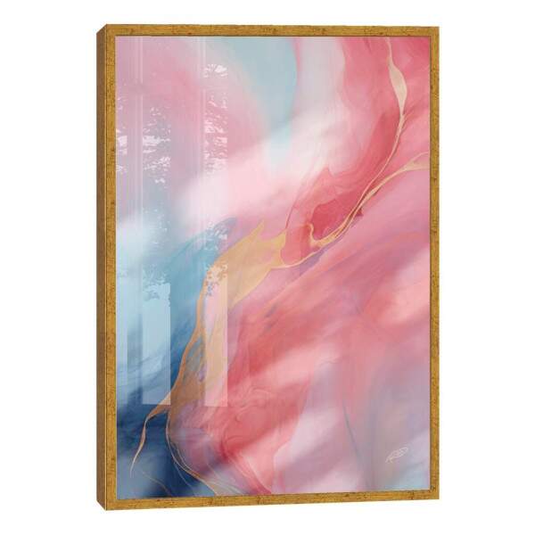 Quadro Decorativo Abstrato Primavera Doce - Elegncia e Sofisticao para seu Ambiente