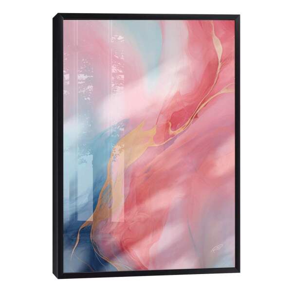 Quadro Decorativo Abstrato Primavera Doce - Elegncia e Sofisticao para seu Ambiente