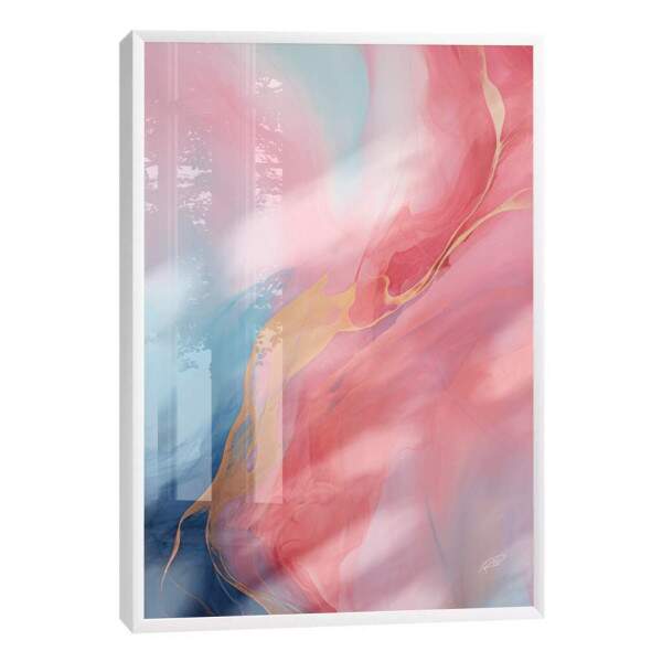 Quadro Decorativo Abstrato Primavera Doce - Elegncia e Sofisticao para seu Ambiente