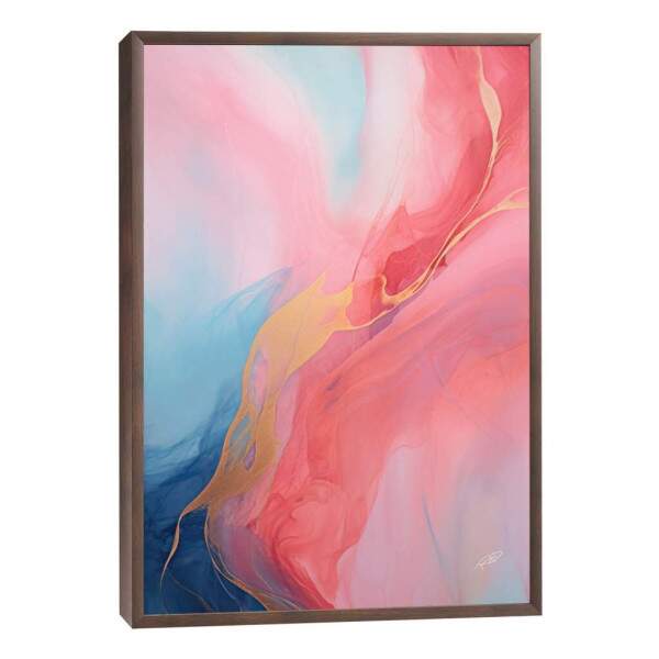 Quadro Decorativo Abstrato Primavera Doce - Elegncia e Sofisticao para seu Ambiente