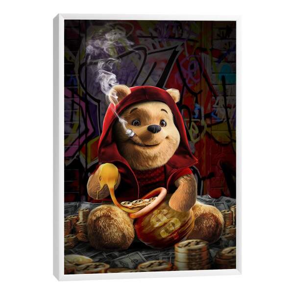 Quadro Decorativo Pooh - Arte Ldica para Transformar Seu Ambiente