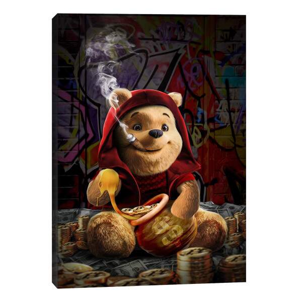 Quadro Decorativo Pooh - Arte Ldica para Transformar Seu Ambiente