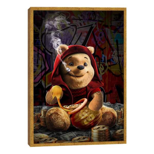 Quadro Decorativo Pooh - Arte Ldica para Transformar Seu Ambiente