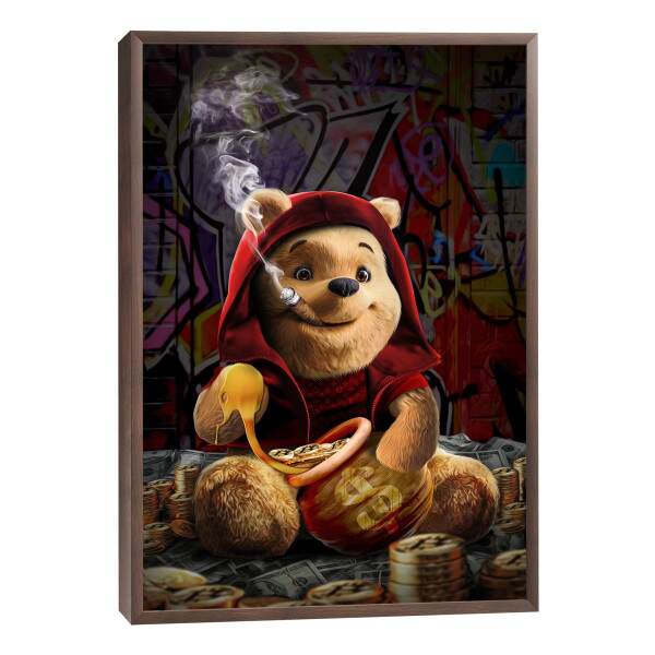 Quadro Decorativo Pooh - Arte Ldica para Transformar Seu Ambiente