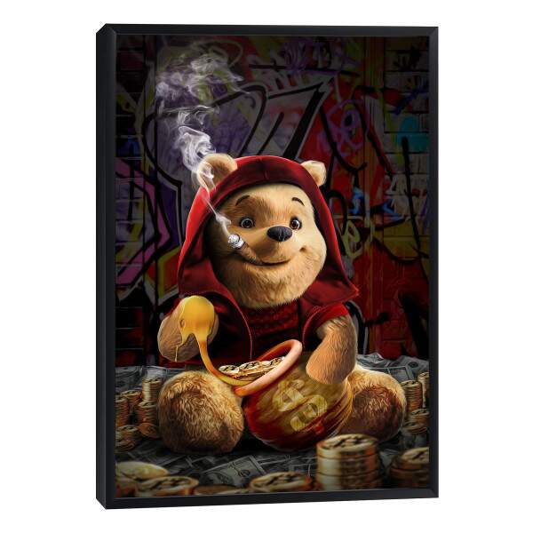 Quadro Decorativo Pooh - Arte Ldica para Transformar Seu Ambiente