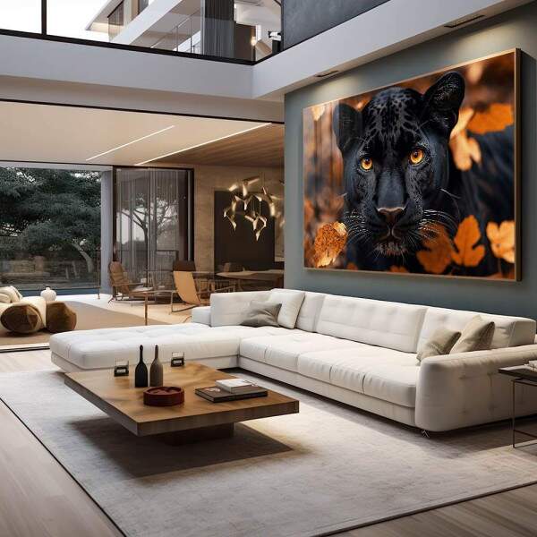 Quadro Decorativo A Grandeza da Pantera