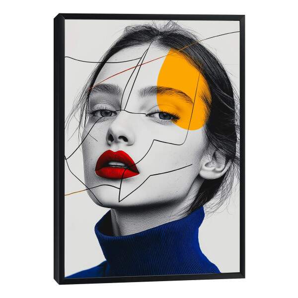 Quadro Decorativo A Beleza Feminina em Detalhes