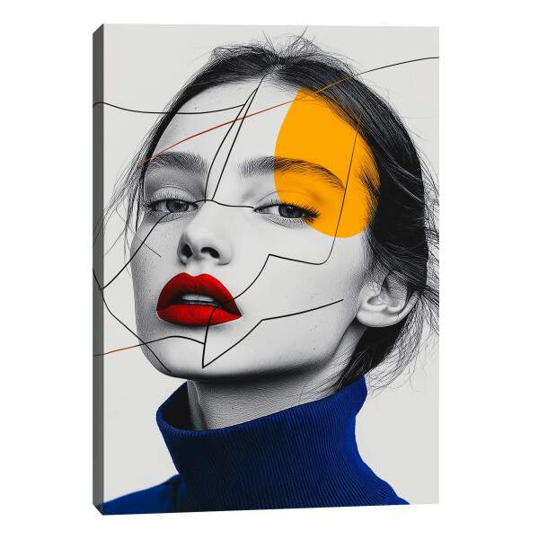 Quadro Decorativo A Beleza Feminina em Detalhes