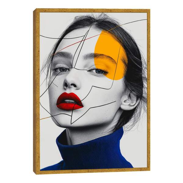 Quadro Decorativo A Beleza Feminina em Detalhes