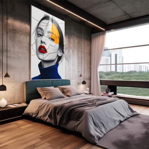 Quadro Decorativo A Beleza Feminina em Detalhes
