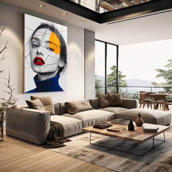 Quadro Decorativo A Beleza Feminina em Detalhes