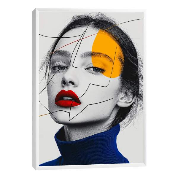Quadro Decorativo A Beleza Feminina em Detalhes