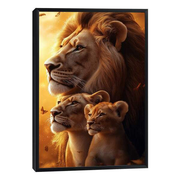 Quadro Decorativo Lees Profundidade da Famlia