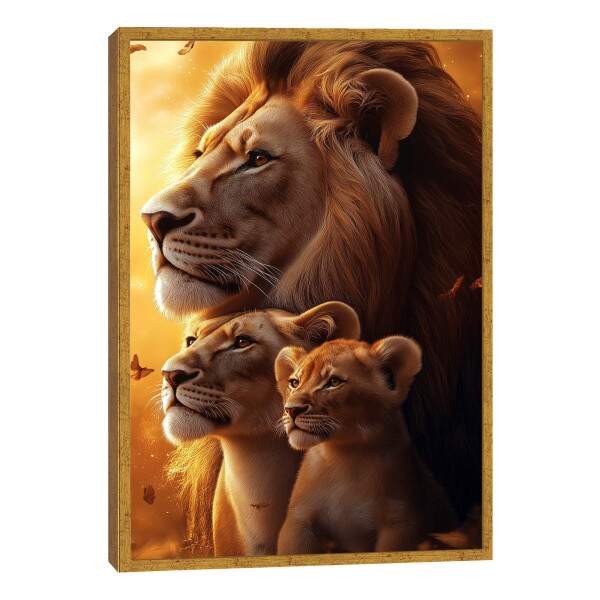 Quadro Decorativo Lees Profundidade da Famlia