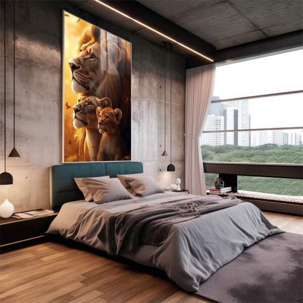 Quadro Decorativo Lees Profundidade da Famlia