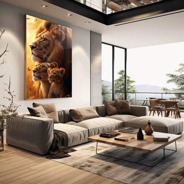 Quadro Decorativo Lees Profundidade da Famlia