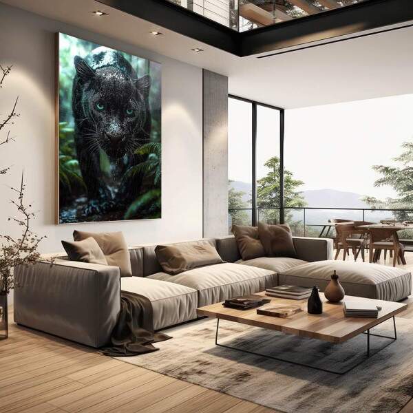 Quadro Decorativo Jagua ? A Elegncia da Natureza em Sua Parede