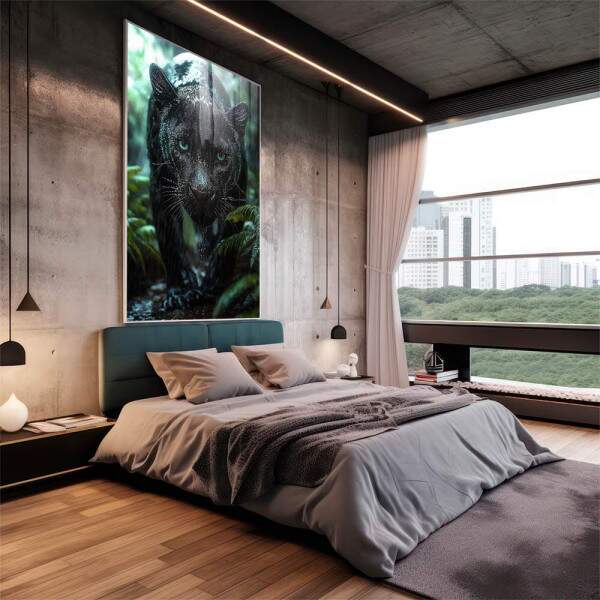 Quadro Decorativo Jagua ? A Elegncia da Natureza em Sua Parede