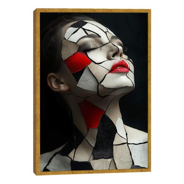 Mosaico da Alma: Quadro Feminino em Fragmentos