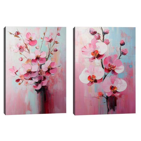 Quadro Decorativo Flores de Orqudeas - Elegncia e Serenidade em sua Parede