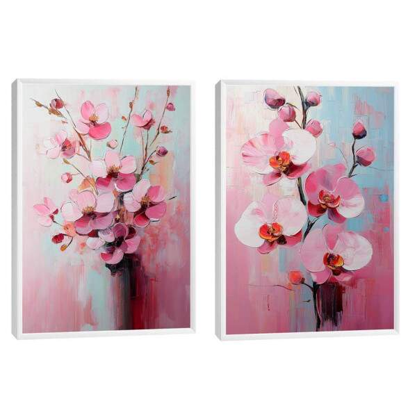Quadro Decorativo Flores de Orqudeas - Elegncia e Serenidade em sua Parede