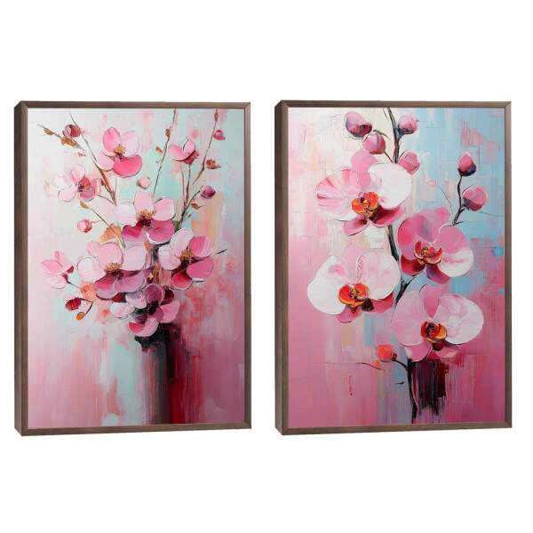 Quadro Decorativo Flores de Orqudeas - Elegncia e Serenidade em sua Parede