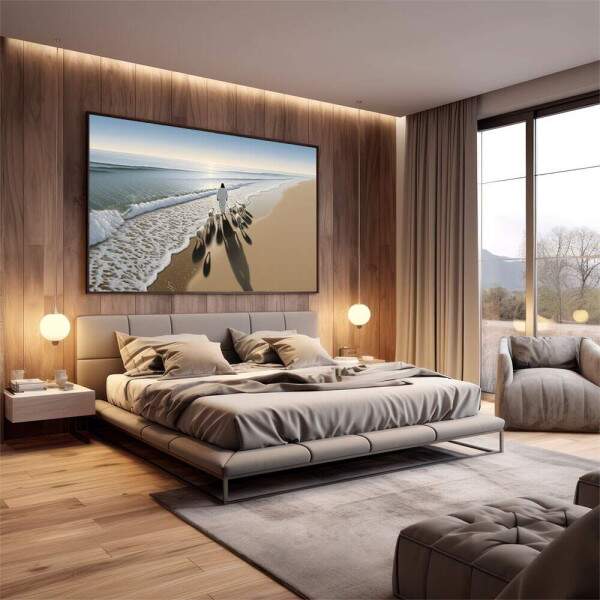 Harmonia  Beira do Mar - Quadro Decorativo