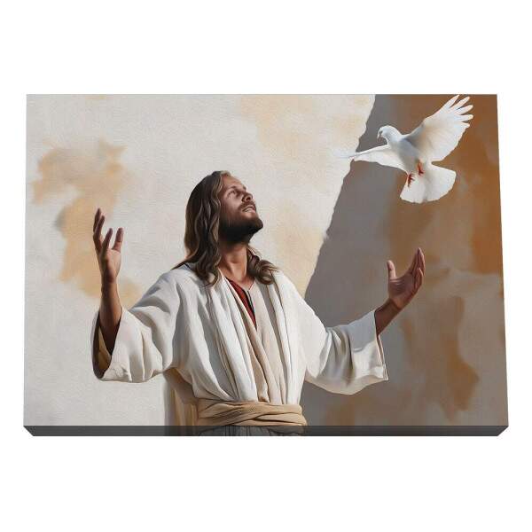 Quadro Espiritual de Serenidade e Acolhimento