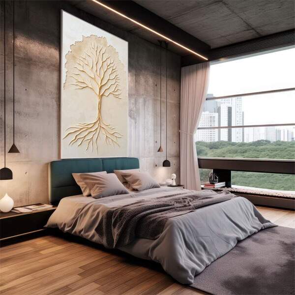 Quadro Decorativo Minimalista da Serenidade