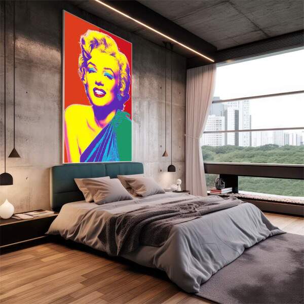 Quadro Decorativo - Marilyn Monroe Pop Arte