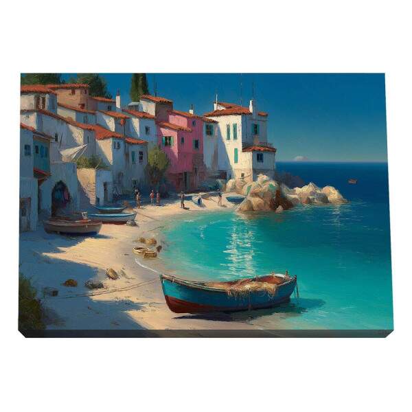 Quadro Decorativo Serenidade na Costa Mar