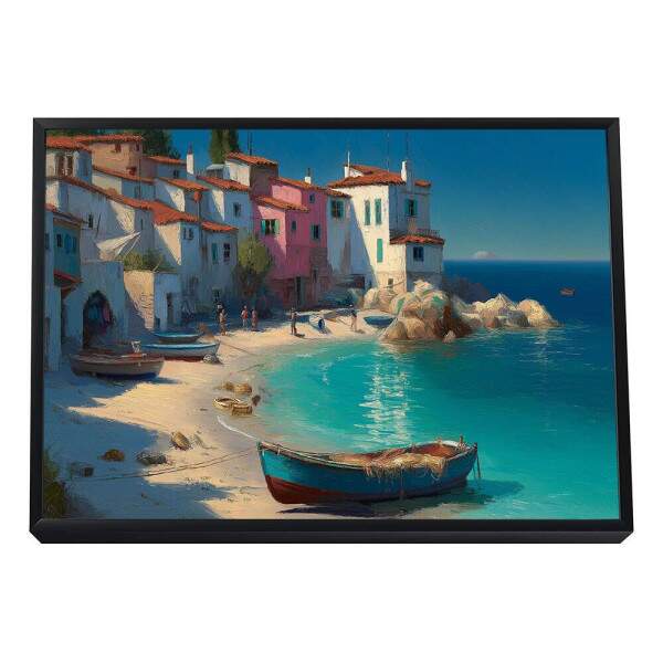 Quadro Decorativo Serenidade na Costa Mar