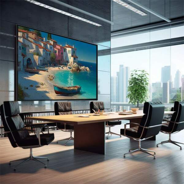 Quadro Decorativo Serenidade na Costa Mar