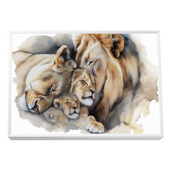 Quadro Decorativo Lees Amor e Proteo