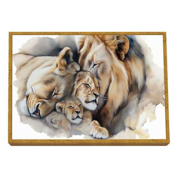 Quadro Decorativo Lees Amor e Proteo