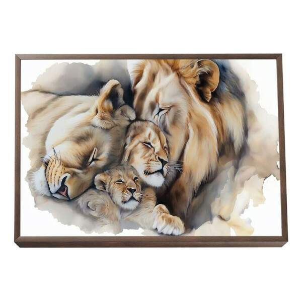 Quadro Decorativo Lees Amor e Proteo