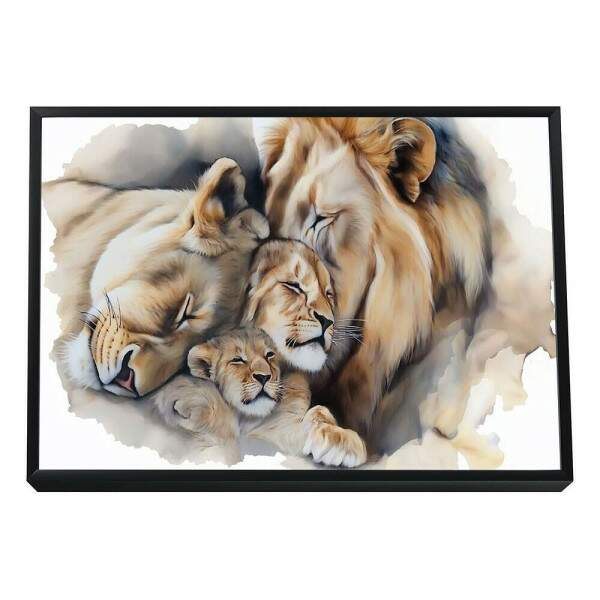 Quadro Decorativo Lees Amor e Proteo