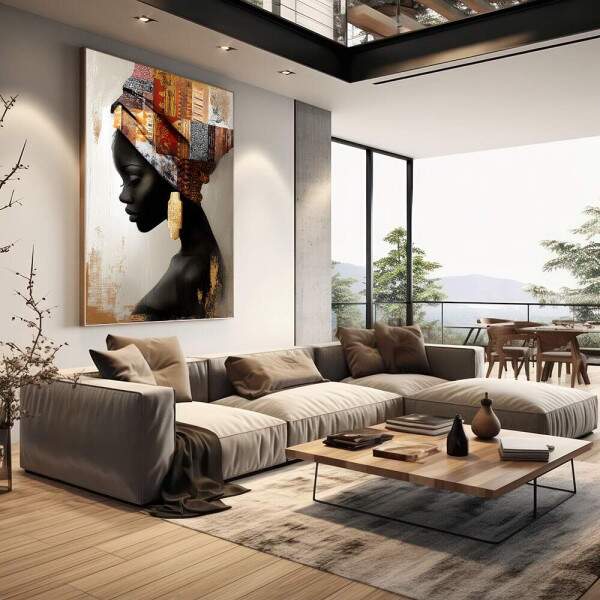 Quadro Decorativo Fora e Cultura Feminina