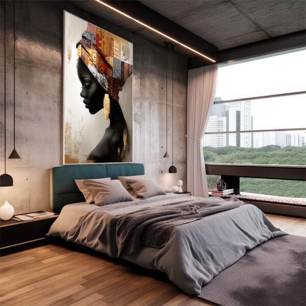 Quadro Decorativo Fora e Cultura Feminina