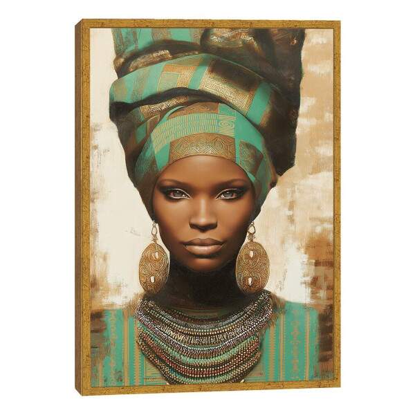 Quadro Decorativo Feminino Empoderado em Cores
