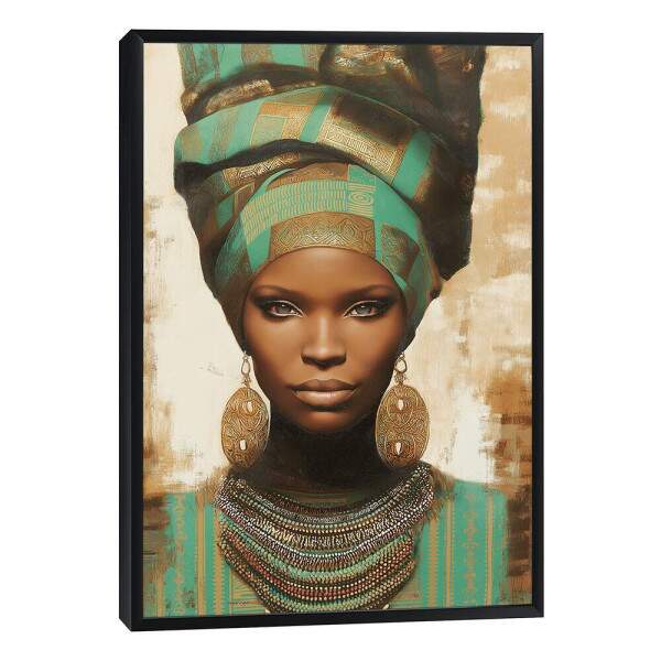 Quadro Decorativo Feminino Empoderado em Cores