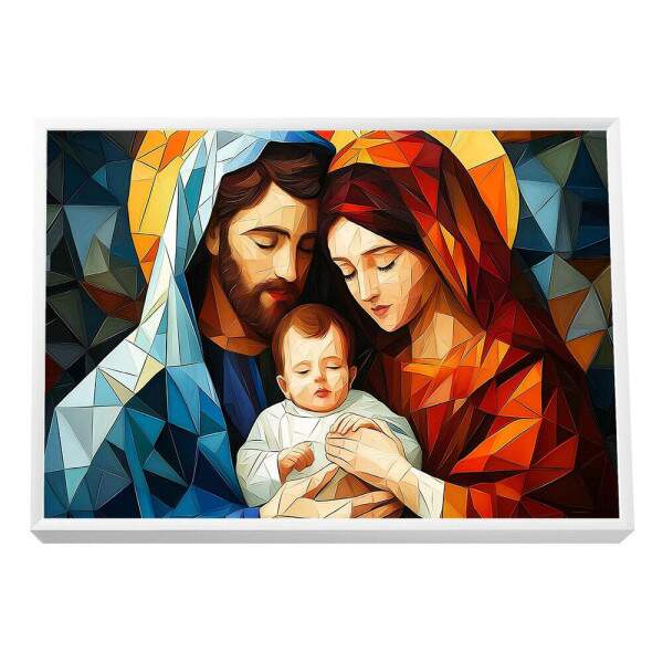 Quadro Decorativo Sagrada Famlia Moderna