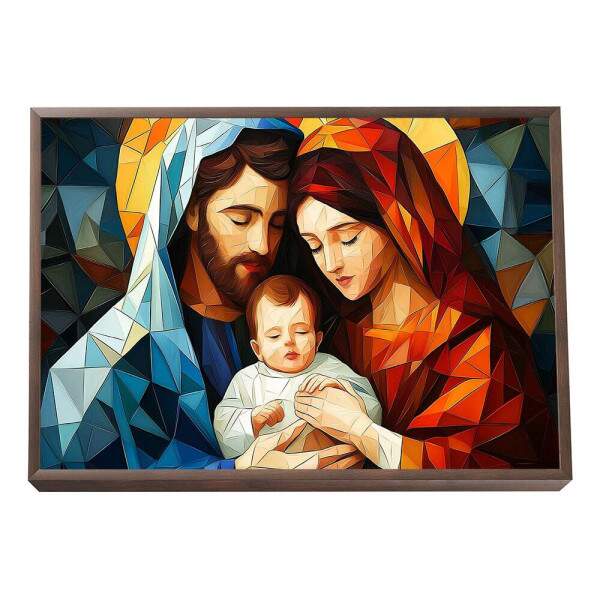 Quadro Decorativo Sagrada Famlia Moderna
