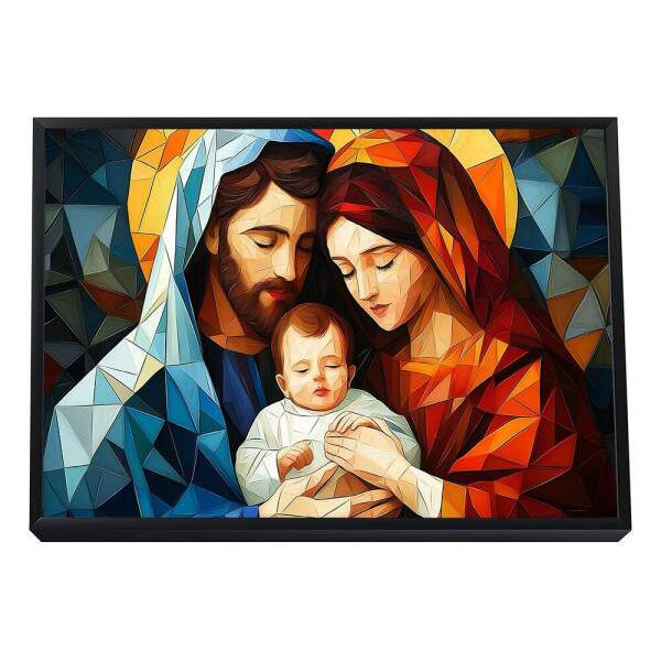 Quadro Decorativo Sagrada Famlia Moderna