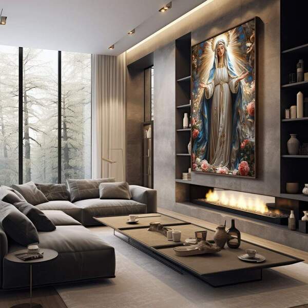 Quadro Decorativo Serenidade da Me