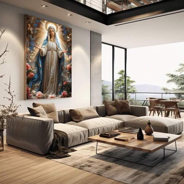 Quadro Decorativo Serenidade da Me
