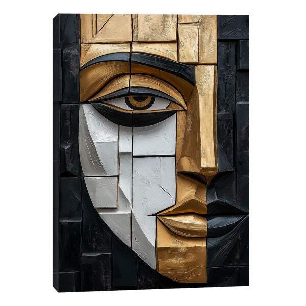 Quadro Decorativo Abstrato da Alma Feminina