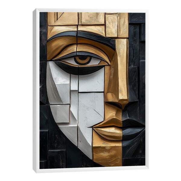 Quadro Decorativo Abstrato da Alma Feminina